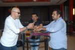 Shankar Ehsan Loy launches I phone application in Novotel Hotel on 14th Sept 2010.JPG